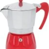 G.A.T. Moka Delizia 3-Cup Moka Pot - Red -Coffee Machine Shop 1228017