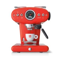 Illy X1 Anniversary E.S.E. Pod & Ground Coffee Machine - Red -Coffee Machine Shop 20294 X1 ECO RED FRONT 1 ESP EROG