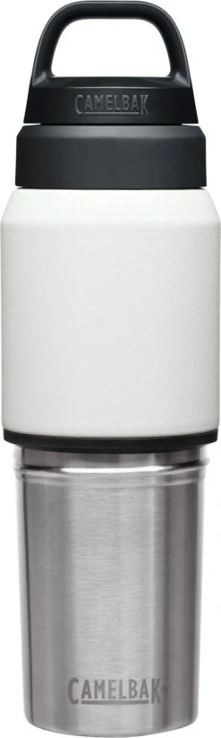 Camelbak MultiBev 17 Oz Bottle / 12 Oz Cup In White -Coffee Machine Shop 2412101051 V5