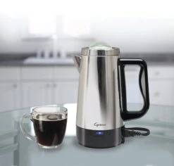 Capresso Perk Electric Percolator 8-Cup -Coffee Machine Shop 403.05LifestyleHR