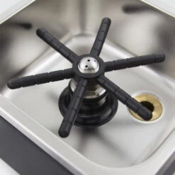 Barista Basics Counter Top Rinser - 6" X 6" X 2" Pan Size -Coffee Machine Shop 4361 original epprct662 5 1