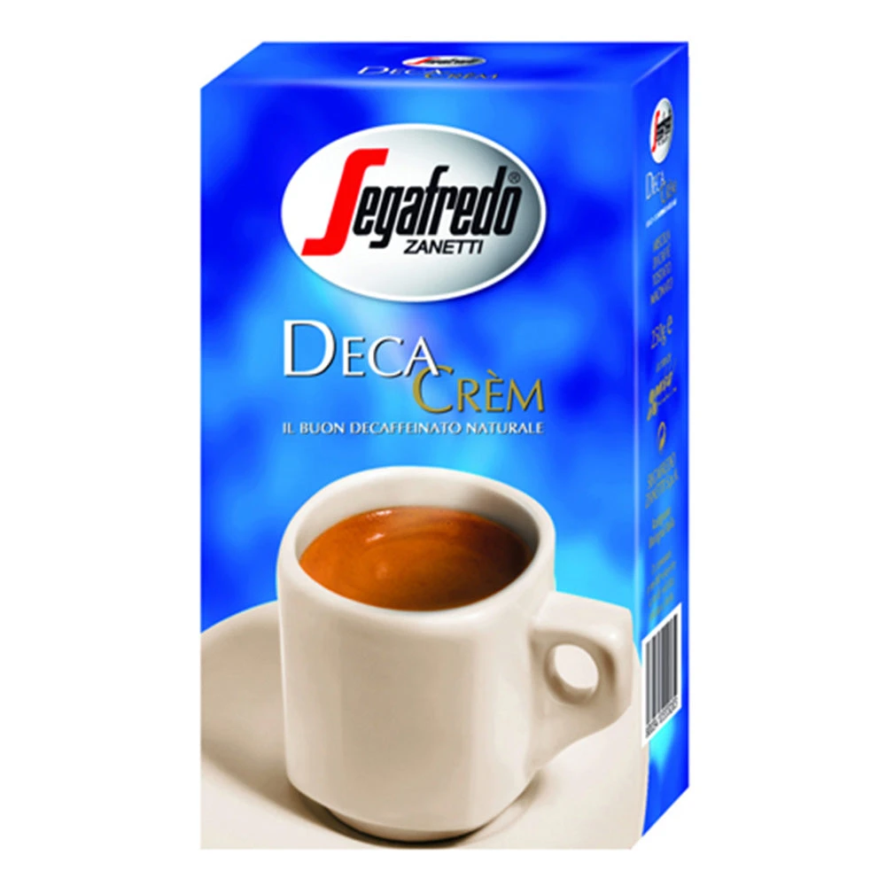 Segafredo Zanetti Deca Crem Decaf Ground 3 Segafredo Zanetti Deca Crem Decaf Ground