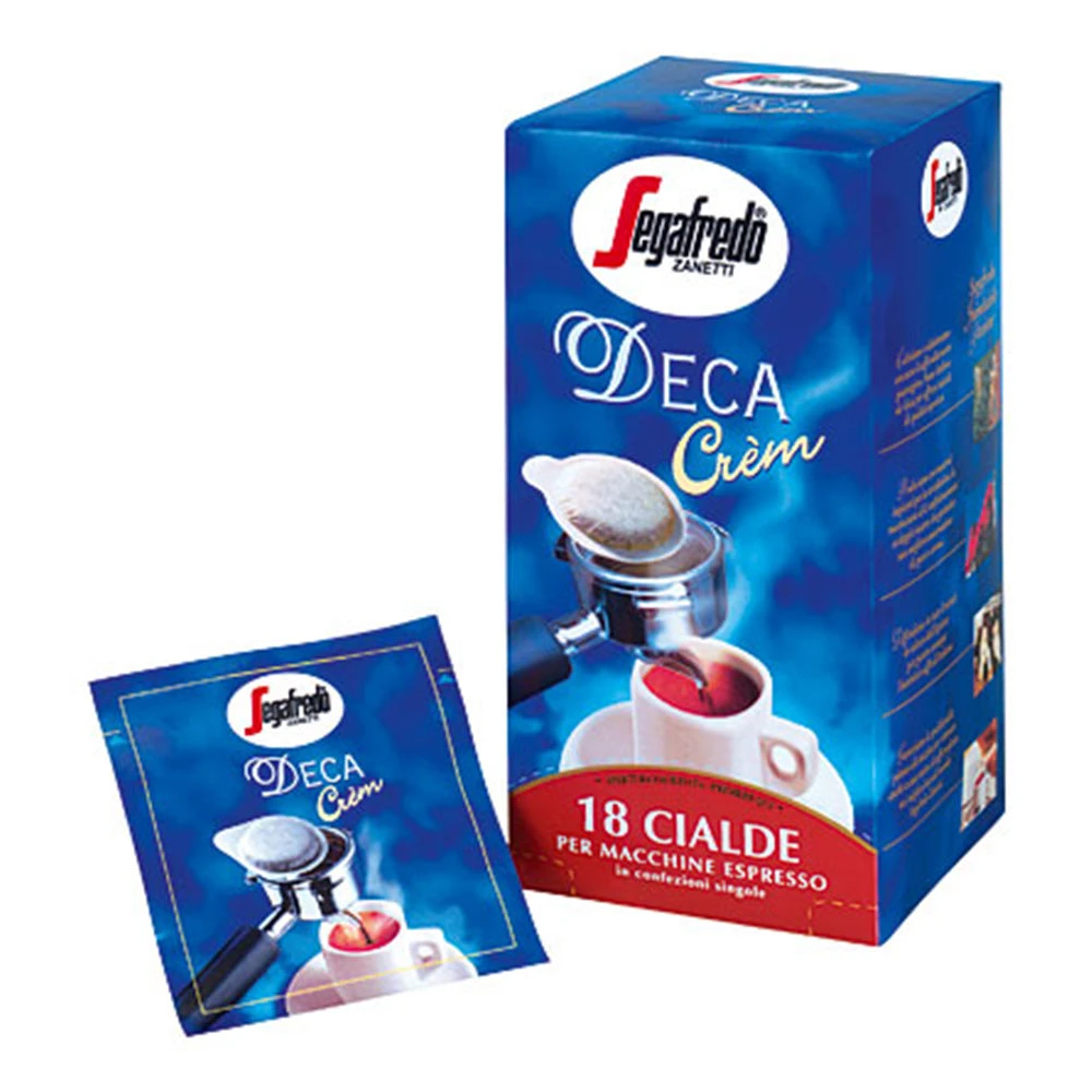 Segafredo Zanetti Deca Crem Decaf Pods 3 Segafredo Zanetti Deca Crem Decaf Pods