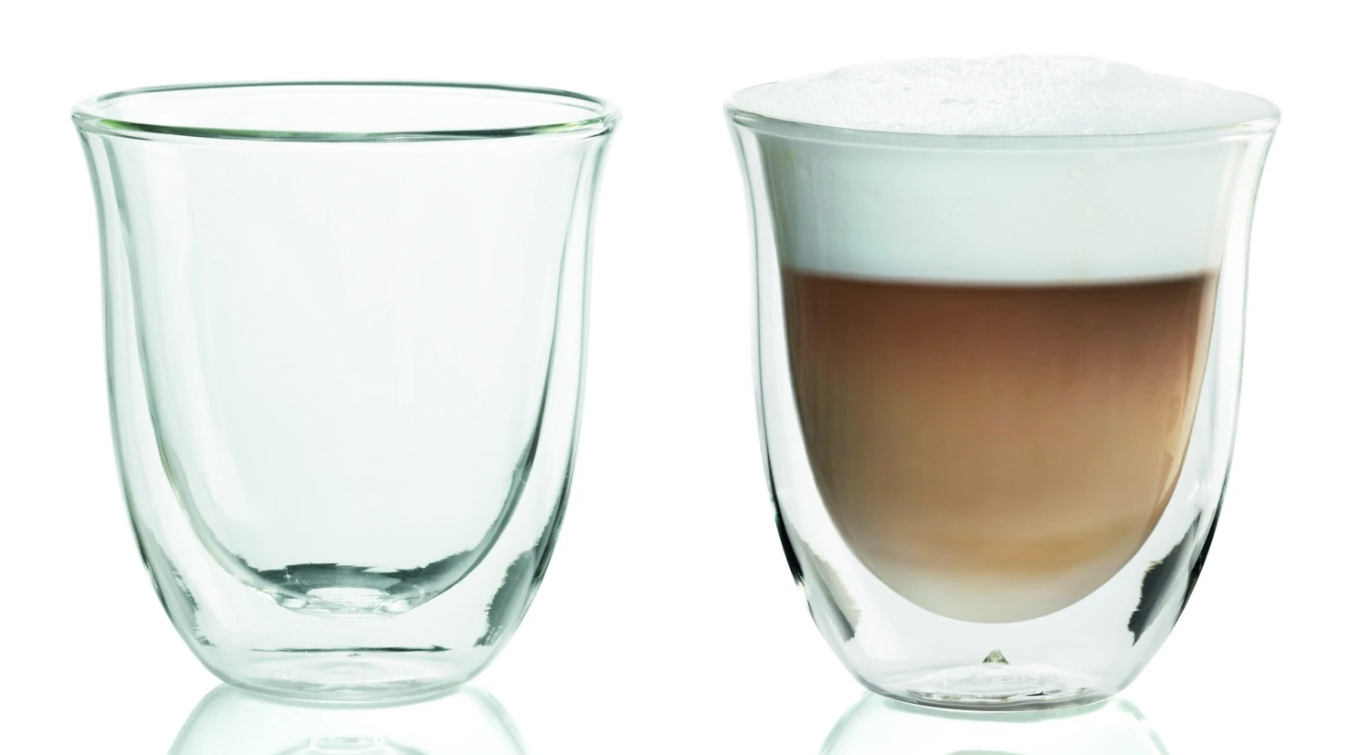 DeLonghi Creamy Collection - 6 Cappuccino Glasses 3 DeLonghi Creamy Collection - 6 Cappuccino Glasses