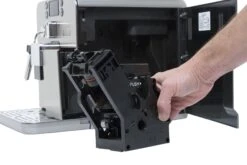 Gaggia Brera Espresso Machine In Black - OPEN BOX -Coffee Machine Shop 5902 original brera black brew group out hand img 0107 1f29955d 6148 4a9e 8678 15a603d278a9