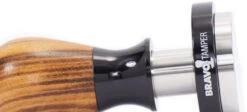 Bravo Espresso Tamper Light Wood Handle 54.7mm -Coffee Machine Shop BravoTamper Hero LW