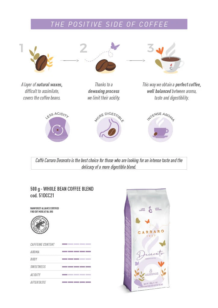 Carraro Decerato Low Acidity Dewaxed 4 Carraro Decerato Low Acidity Dewaxed - Image 2