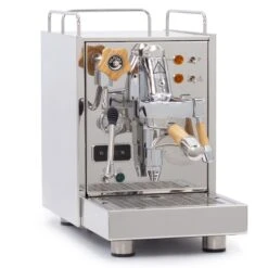 ECM Classika PID Espresso Machine - Olive Wood -Coffee Machine Shop ClassikaPIDOliveWood Angled