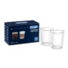 DeLonghi 13.5oz Thermal Glasses - Set Of 2 -Coffee Machine Shop DLSC318DoubleWallThermalGlasses Main