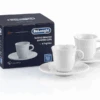 DeLonghi Espresso Cup Set 1 DeLonghi Espresso Cup Set -Coffee Machine Shop DelonghiEspressoCupandSaucerSet Main