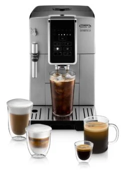 Refurbished DeLonghi Dinamica ECAM35025SB Espresso Machine -Coffee Machine Shop DinamicaECAM35025SBWhitebackground allcoffeedrinks 80ddae29 cb5d 4f4c a776 aa80d3508435