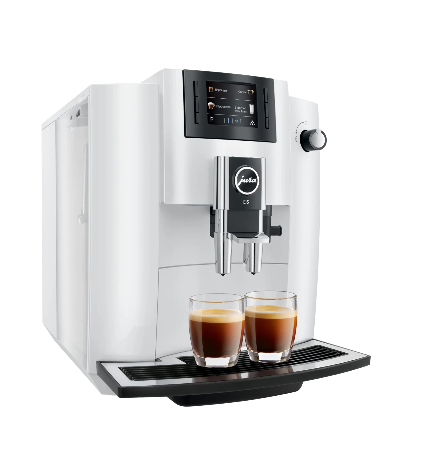 Refurbished JURA E6 Automatic Espresso Machine In Piano White (NAA) 4 Refurbished JURA E6 Automatic Espresso Machine In Piano White (NAA) - Image 2