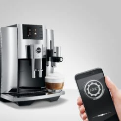 JURA E8 Espresso Machine - Chrome (NAA) 29 JURA E8 Espresso Machine - Chrome (NAA) -Coffee Machine Shop E8 Chrome NAA infinitytable joe iphone square