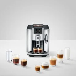 JURA E8 Espresso Machine - Chrome (NAA) 23 JURA E8 Espresso Machine - Chrome (NAA) -Coffee Machine Shop E8 Chrome NAA infinitytable specialties square