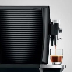 JURA E8 Espresso Machine - Piano Black (NAA) -Coffee Machine Shop E8 Piano Black NAA watertank profile espresso square