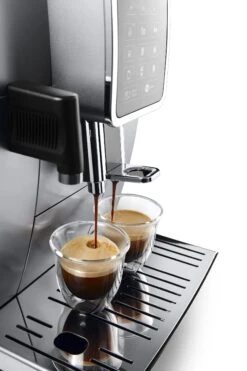 DeLonghi Dinamica LatteCrema Espresso Machine -Coffee Machine Shop ECAM35075SIDinamicawithLatteCremaESPRESSOdoubleespressoalt 7