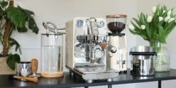 ECM Puristika Single-Boiler Espresso Machine Cream -Coffee Machine Shop ECM Puristika creme Milieu