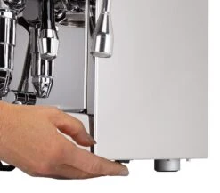 ECM Mechanika VI Slim Espresso Machine -Coffee Machine Shop ECMMechanikaVISlimSchaltermitHandDetail