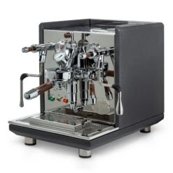 ECM Synchronika Espresso Machine With Flow Control - Anthracite -Coffee Machine Shop ECMSYNCHDBFCWNG AnthraciteSidePanels