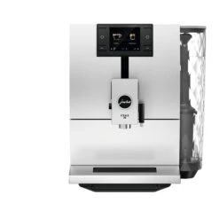 JURA ENA 8 Espresso Machine - White -Coffee Machine Shop ENA 8 frontal 286d278a 6df9 43cc a2e3 eae40f1f87e9