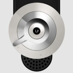 Nespresso Vertuo Next Deluxe Espresso Machine By DeLonghi - Chrome -Coffee Machine Shop ENV120C VertuoNext Onetouchfeature