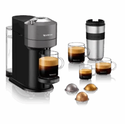 Nespresso Vertuo Next Espresso Machine By DeLonghi - Grey -Coffee Machine Shop ENV120GY 02