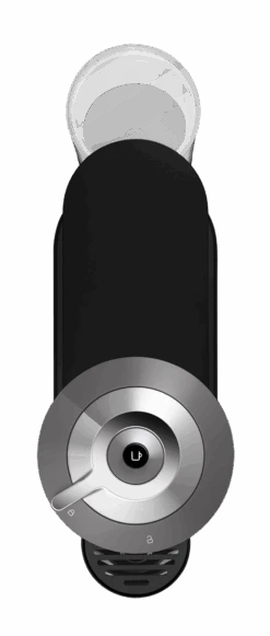 Nespresso Vertuo Next Espresso Machine By DeLonghi - Grey -Coffee Machine Shop ENV120GY 06