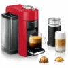 Nespresso Vertuo Espresso Machine By DeLonghi With Aeroccino - Red -Coffee Machine Shop ENV135RAE Main