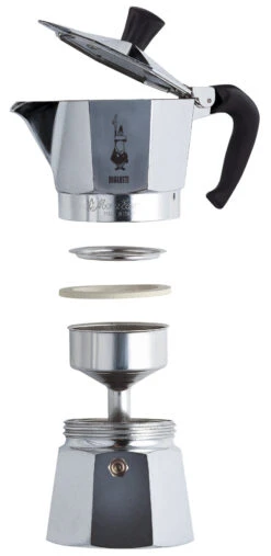Bialetti Moka Express 3-Cup Moka Pot 11 Bialetti Moka Express 3-Cup Moka Pot -Coffee Machine Shop ESPLOSOMOKA2