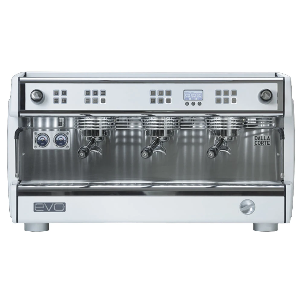 Dalla Corte Evo 2 Espresso Machine - 3-Group Arctic White 3 Dalla Corte Evo 2 Espresso Machine - 3-Group Arctic White
