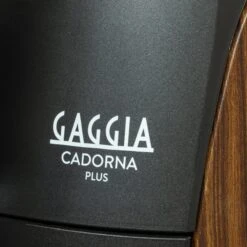 Gaggia Cadorna Barista Plus Automatic Espresso Machine - Dark Chocolate Straight Grain -Coffee Machine Shop GACADORNAPLUS DCSG 2027