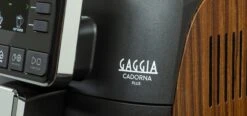 Gaggia Cadorna Barista Plus Automatic Espresso Machine - Dark Chocolate Straight Grain -Coffee Machine Shop GACADORNAPLUS DCSG 2027 G