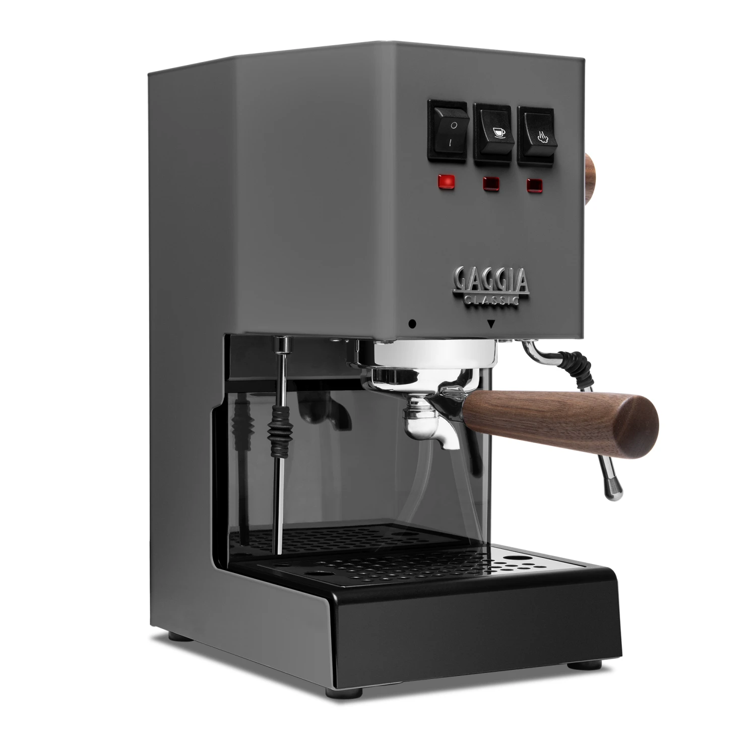 Gaggia Classic Evo Pro Espresso Machine In Industrial Grey With Walnut 5 Gaggia Classic Evo Pro Espresso Machine In Industrial Grey With Walnut - Image 3