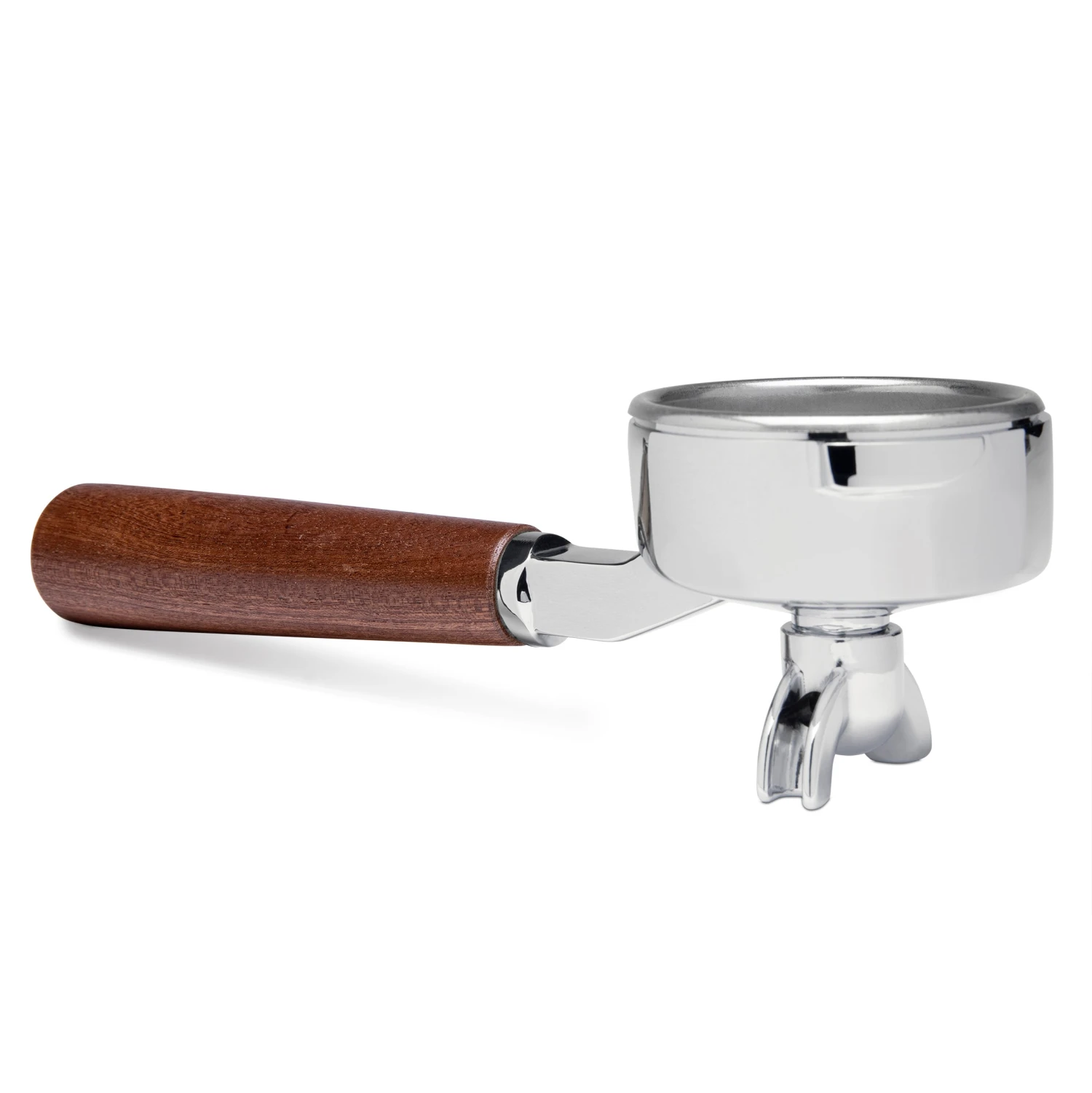 Sapele Double Spout Gaggia Portafilter 3 Sapele Double Spout Gaggia Portafilter