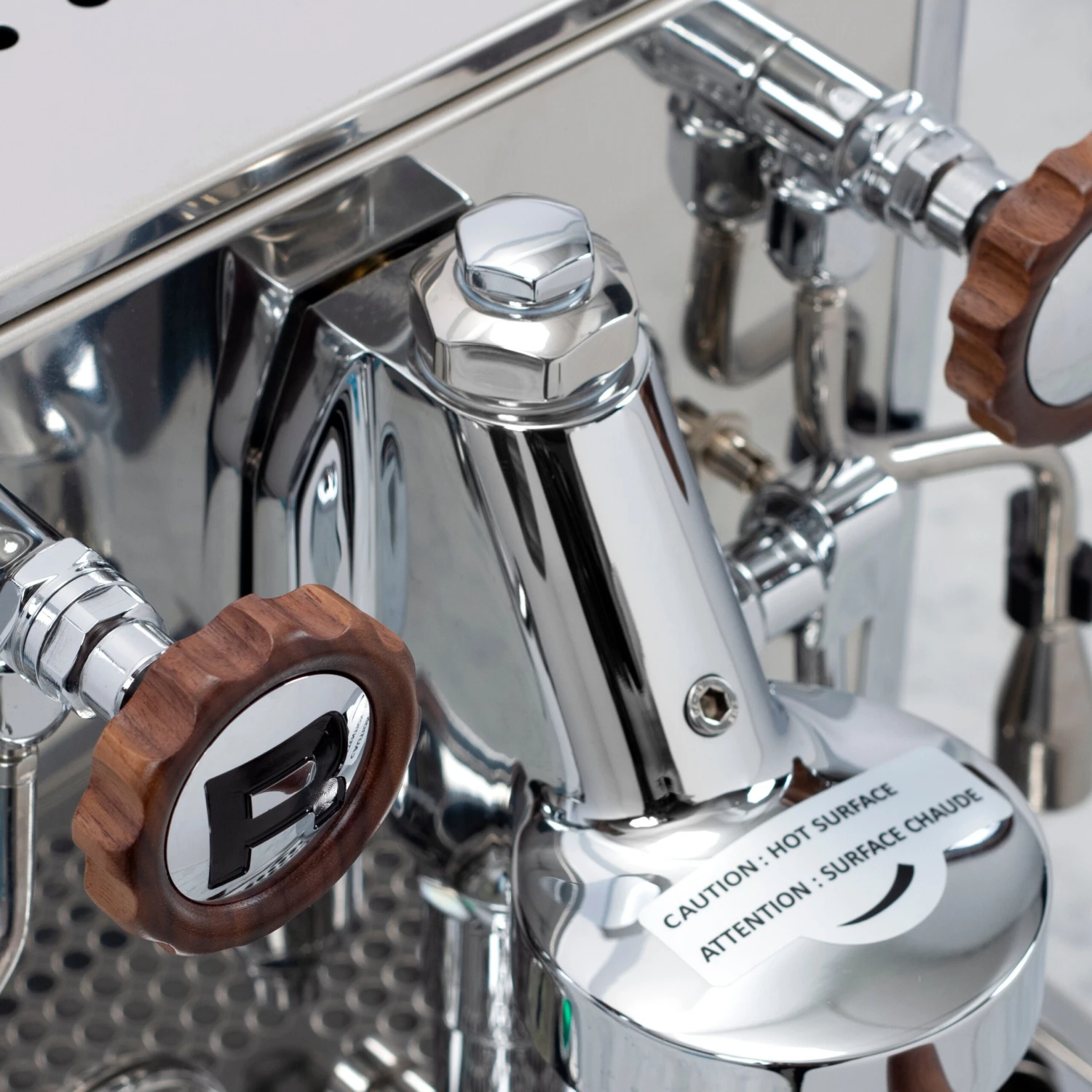 Rocket Espresso Mozzafiato Cronometro V Espresso Machine - Walnut Accents 7 Rocket Espresso Mozzafiato Cronometro V Espresso Machine - Walnut Accents - Image 5