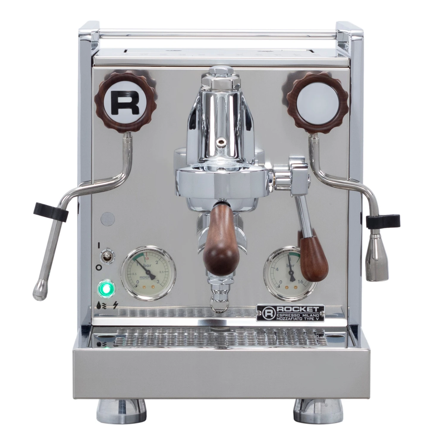 Rocket Espresso Mozzafiato Cronometro V Espresso Machine - Walnut Accents 4 Rocket Espresso Mozzafiato Cronometro V Espresso Machine - Walnut Accents - Image 2
