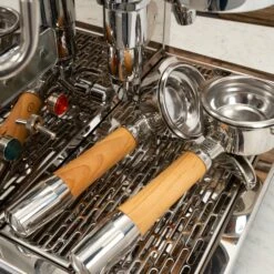 ECM Synchronika Espresso Machine With Flow Control - Olive Wood -Coffee Machine Shop IMG 2391 be61d388 929a 42f0 8309 f577540629f8