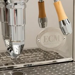 ECM Synchronika Espresso Machine With Flow Control - Olive Wood -Coffee Machine Shop IMG 2392