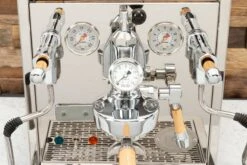 ECM Synchronika Espresso Machine With Flow Control - Olive Wood -Coffee Machine Shop IMG 2394