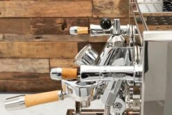 ECM Synchronika Espresso Machine With Flow Control - Olive Wood -Coffee Machine Shop IMG 2395