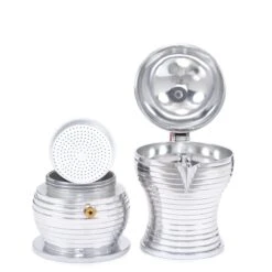 Illy Alessi Pulcina 3 Cup Moka Pot - Red -Coffee Machine Shop IMG 5857