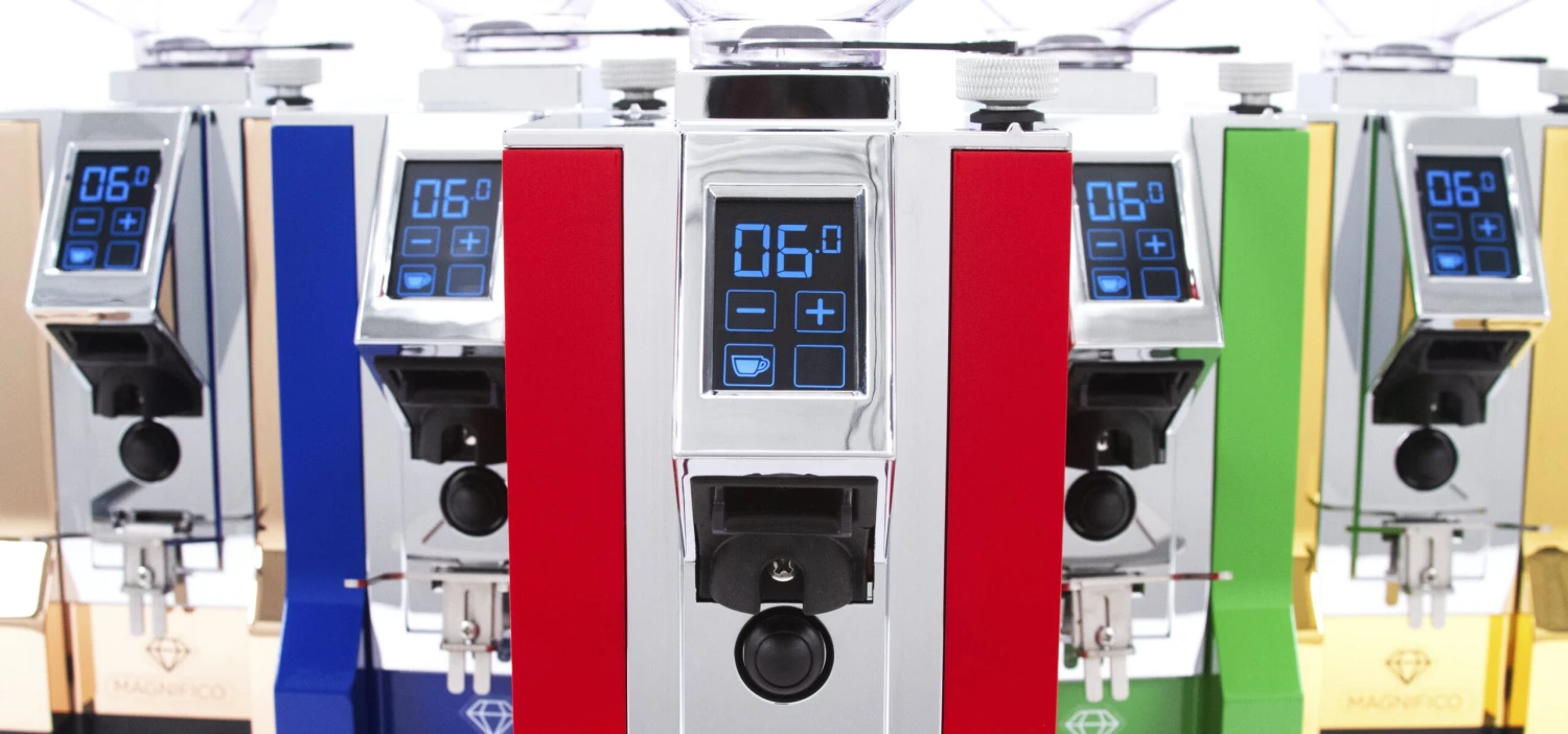 Eureka Mignon Magnifico Coffee Grinder In Polished Natural Silver 14 Eureka Mignon Magnifico Coffee Grinder In Polished Natural Silver - Image 12