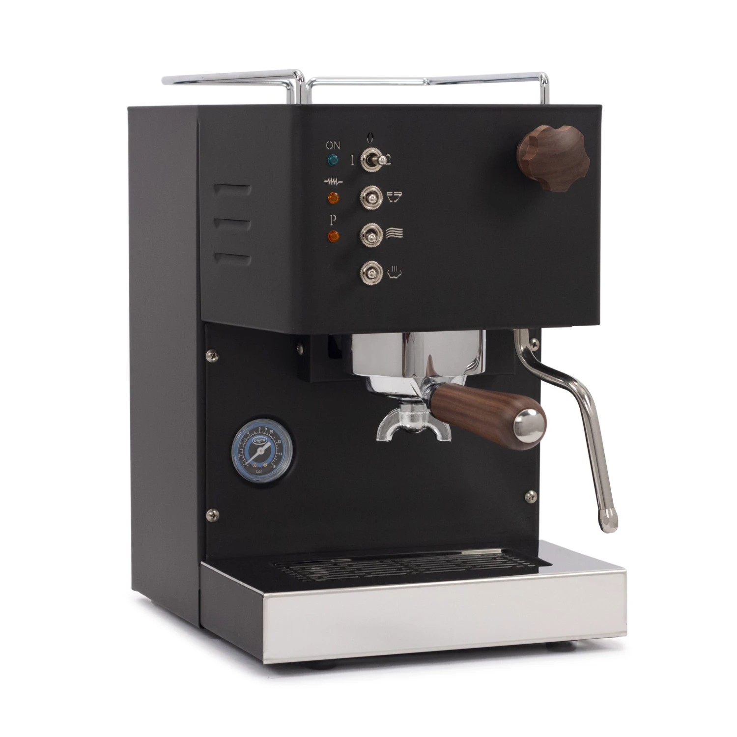 Quick Mill Pippa Semi-Automatic Espresso Machine - Black 3 Quick Mill Pippa Semi-Automatic Espresso Machine - Black