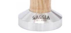 Gaggia Logo Ashwood Handle Tamper -Coffee Machine Shop IMG 6641