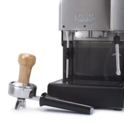 Gaggia Logo Ashwood Handle Tamper -Coffee Machine Shop IMG 6642