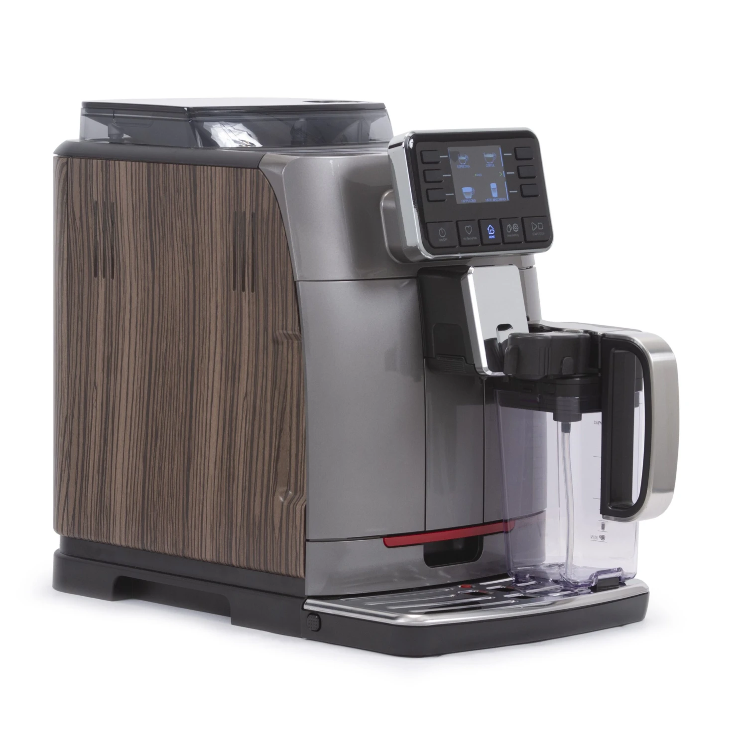 Gaggia Cadorna Prestige - Zebrano Grain 3 Gaggia Cadorna Prestige - Zebrano Grain