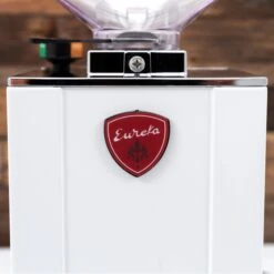 Eureka Mignon Perfetto Coffee Grinder In White -Coffee Machine Shop IMG 7133
