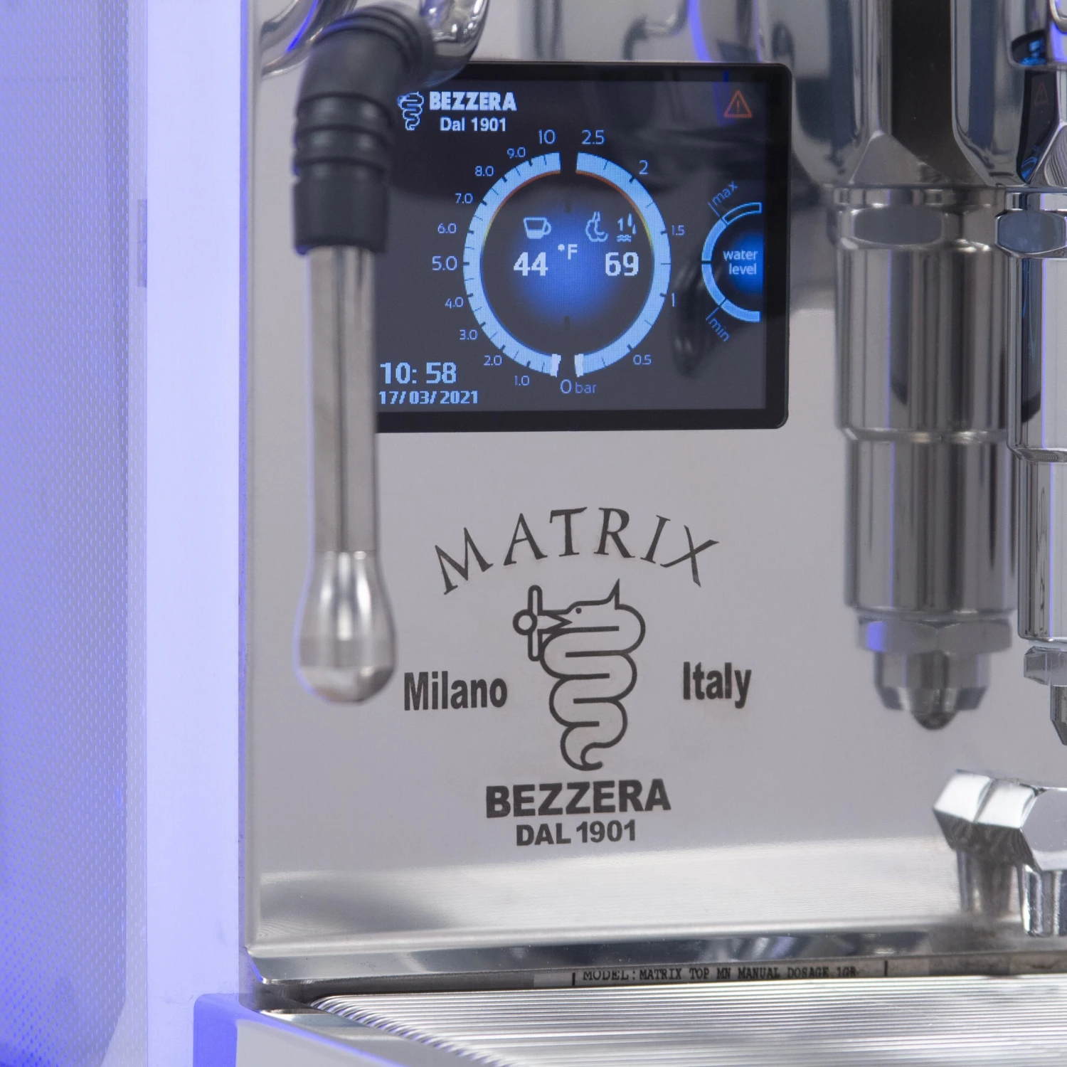 Bezzera Matrix MN Dual Boiler Espresso Machine With Flow Control 10 Bezzera Matrix MN Dual Boiler Espresso Machine With Flow Control - Image 8