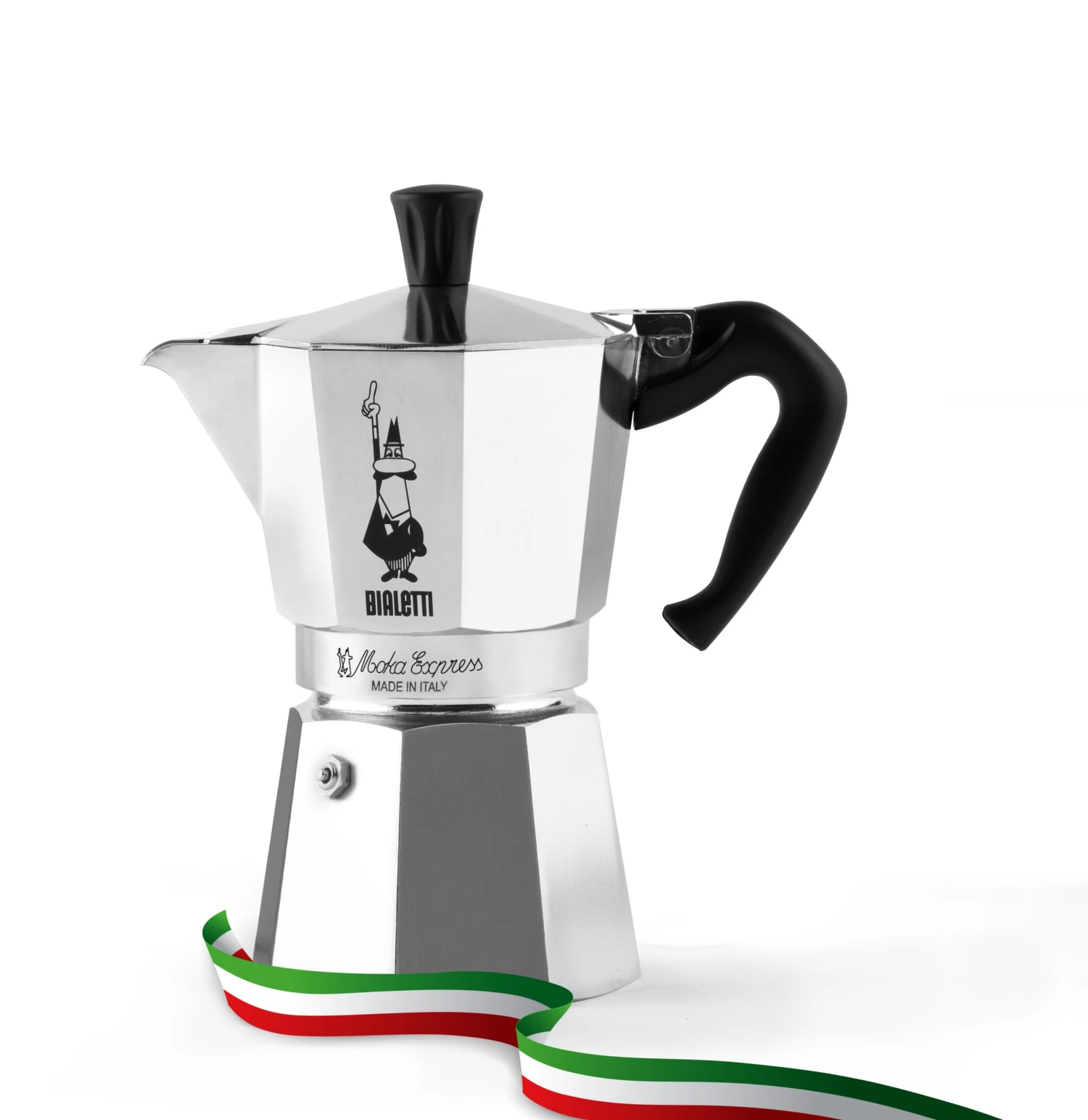 Bialetti Moka Express 3-Cup Moka Pot 5 Bialetti Moka Express 3-Cup Moka Pot - Image 3