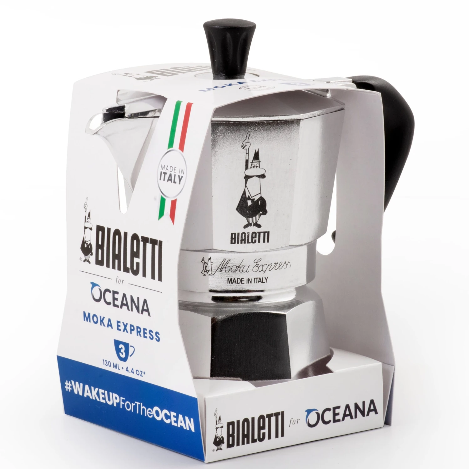 Bialetti Moka Express 3-Cup Moka Pot 4 Bialetti Moka Express 3-Cup Moka Pot - Image 2